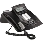 AGFEO ST 22 - Analoges Telefon - 1000 Eintragungen - Anrufer-Identifikation - Schwarz