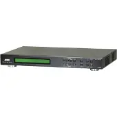 Aten 4 x 4 HDMI Matrix Switch mit Videowall & Scaler, Skalierungs-Matrix-Schalter, 6,75 Gbit/s, 225 MHz, Schwarz, Metall, 34,4 W