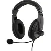 Deltaco HL-50 - headset Wired Head-band Black