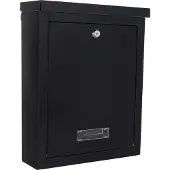 Rottner Briefkasten Brighton Schwarz