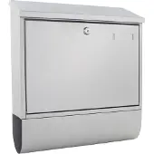 Rottner Briefkasten Villa Spezial Set silber