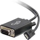 C2G USB2.0 USB-C to DB9 Serial RS232 Adapter Cable