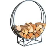 Esschert Design Holzlager Rund