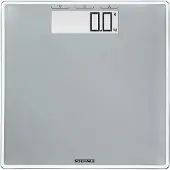Soehnle Sense Connect 100, Elektronische Personenwaage, 180 kg, 100 g, Silber, kg, lb, ST, Quadratisch