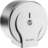 Delabie WC-Papierhalter für Großrolle 200 m Edelstahl 1.4301 satiniert