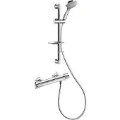 Delabie Duschsystem mit Brausethermostat H9739S, Standard-Anschlüsse