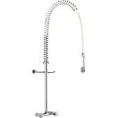 Delabie Geschirrspülbr we m.Wandmischer+ Handbr.433000,o.Auslaufvent.