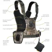 Cotton plus G3 two Camera Harness Realtree Xtra Camo #CC-147CAMO