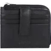 Esquire Oslo Kreditkartenetui RFID Leder 10,5 cm Esquire Schwarz