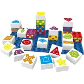 Biobuddi Learning Symbols 27 pcs, Mehrfarbig, 27 Stück(e), Junge/Mädchen, 1,5 Jahr(e), Quadratisch, Abbildung