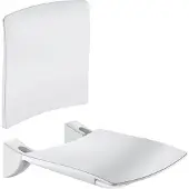 Delabie *DU-Klappsitz Komf.+Lehne weiß (Restpst.dann 510420N+510429N)Del