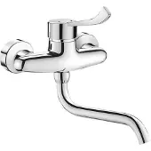 Delabie EHM W.-Mont.,Stdd-Anschl., Hygienehebel, Schwenkausl. L200mm