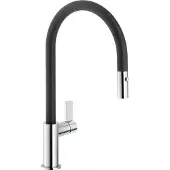 Reginox Armatur R31551 JAPURA BLACK CHROME / Küchenarmatur / Einhebelmischer / Mischbatterie schwarz-chrom