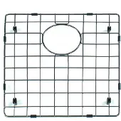 Reginox Bodengitter BOTTOM GRID 50x40 in der Farbe GUN METAL / MIAMI / PVD-Beschichtung / Abtropfgitter