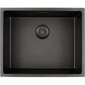 Solido 2D-Spüle CAGRPP50BK-TU Black Line, Schwarz