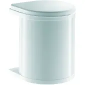 Hailo 3515001 - AS Mono - 15L - Weiß Abfallsammler Mülleimer