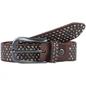 B.belt Nietengürtel Leder