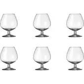 Royal Leerdam 6 x Cognacschwenker, Cognacglas, Glas, transparent, 25cl