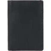 Esquire Oslo Kreditkartenetui RFID Leder 7,5 cm Esquire Schwarz
