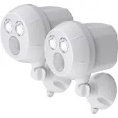 Mr. Beams LED Batterielicht UltraBright Spot 400lm, 5000K, weiß, 2er-Pack