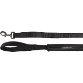 Flamingo Laufleine mit Etui kayga schwarz 160 cm 25 mm Hund
