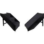 Flamingo Haustierrampe und -treppe Schwarz 62x36x51 cm 515222