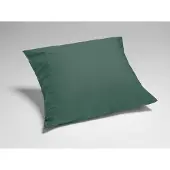 Yumeko Kissenbezug Perkal Baumwolle 80x80 Grün - Eco, Bio & Fairtrade