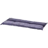Madison Bankkissen 180 x 48 cm in Denim Blau mit Streifen – Wasserabweisend und Ideal für Gartenbänke