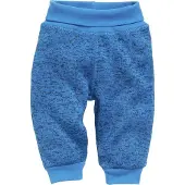 Schnizler Kinder Pumphose "Pumphose Strickfleece mit Strickbund" in Blau | Gr.: 68
