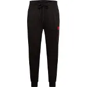 HUGO Jogginghose aus Baumwoll-Terry mit rotem Logo-Label Grösse XXL