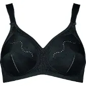 Triumph Ohne Bügel BH Doreen + Cotton 01 | Grösse: 105D | Farbe: Schwarz