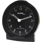 Technoline WT768 - Funkwecker mit Beleuchtung und Weckalarm mit Schlummerfunktion, Nachtleuchtende Zeiger