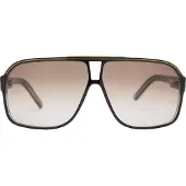 Carrera Aviator Mens Schwarz Braun Gradient Sonnenbrille
