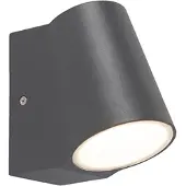 QAZQA Außenleuchte Anthrazit mit Hell Dunkel Sensor inkl LED Uma