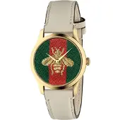 Gucci Ya1264128 38mm 5atm Quartz Analogical Damenuhr
