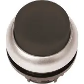 Eaton 216636 Drucktaste, RMQ-Titan, hoch, tastend, schwarz, unbeschriftet, Frontring Titan M22-DH-S - 5 Stück