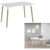 Home Deco Factory White Meal Tisch Home Deco Fabrik