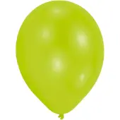 Amscan 25 Latexballons Standard Lime Green 27,5 cm / 11'