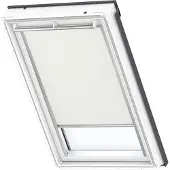 Velux Verdunkelungsrollo uni beige manuell Rahmen aluminium DKL CK06 1085S