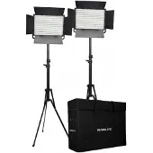 Nanlite 1200-CSA bi-color Doppel-Kit (mit Koffer und Lichtstativ)