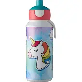 Mepal Trinkflasche "Trinkflasche Campus 400 ml", bunt (einhorn), 400ml, Trinkflaschen, Trinkflasche