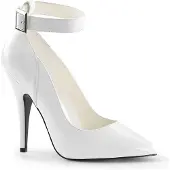 Pleaser SEDUCE-431 Damen Pumps von , Weiß , EU 38, US 8