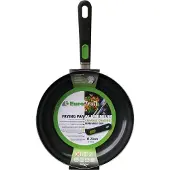 Eurotrail ETKW5511, Rund, Allzweckpfanne, Schwarz, Aluminium, Keramik, Gas, Halogen, Induktion, 24 cm