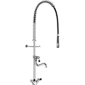 Delabie Geschirrspülbr. schw m. Mischer+Handbr.433010,o.Auslaufvent.
