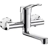 Delabie SPT-EHM W.-Mont. EP Securit. Schwenkausl. L.150,Bügelgr.,S/C