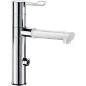Delabie Elektron. MBatt. Schwenkausl., H160mm,1 BIOCLIP-Einmalauslauf