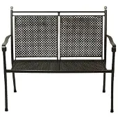 Royal Garden 2er Set Excelsior Gartenbank Metall 110cm