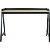 Schaffenburg Domestico Home Office - Eiche Schwarz (Ral 9011) 120 x 60 cm