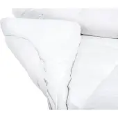 Beliani Matratzentopper Weiß Baumwolle 90 x 200 cm Weich Waschbar mit Befestigung Paspel Matratzenschoner Matratzenauflage für Einzelbett