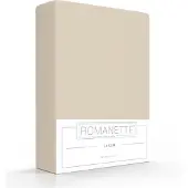Romanette Spannbettlaken Camel (Baumwolle)-100 x 200 cm